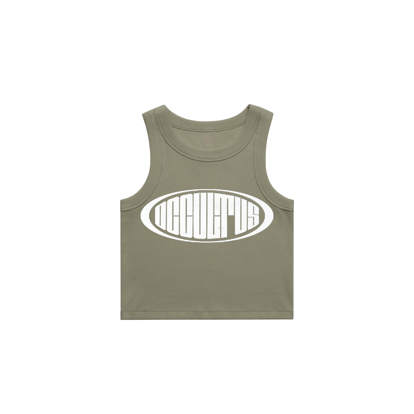 WOMEN'S KHAKI TANK TOP